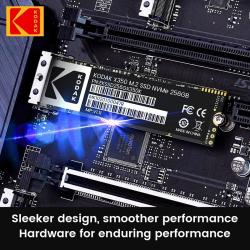 KODAK SSD M2 NVME Gen3X4 PCIE3.0 2280 M.2 M Key Internal Solid State H