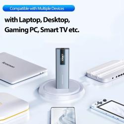 Eaget 10Gbps Portable External SSD External Solid Hard Drive 1TB 2TB U