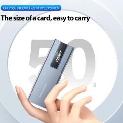 Eaget 10Gbps Portable External SSD External Solid Hard Drive 1TB 2TB U
