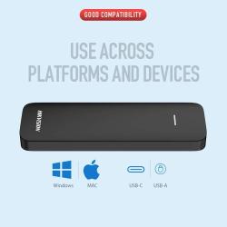 HIKSEMIHikvision Protable Hard Disk SSD 256G/512G/1TB/2TB External Sol