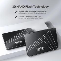Netac SATA SSD Hard Drive 128GB 256GB 512GB 1TB 2TB SATA3 2.5Inch Disk