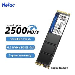 Netac NVMe SSD 1tb M2 SSD 512GB M2 NVME 256GB SSD Disk Hard Drive M.2 