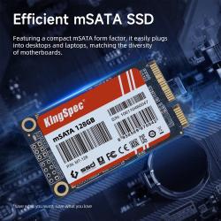 KingSpec mSATA SSD 128GB 256GB 512GBSSD 1TB HDD Mini PCIe Internal Sol