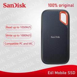 100 Original SanDisk Portable External SSD Hard Drive 2TB 1TB 500GB Sp