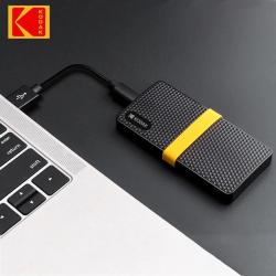 Kodak External SSD X200 1TB Portable Solid State Drive USB 3.1 Type C 