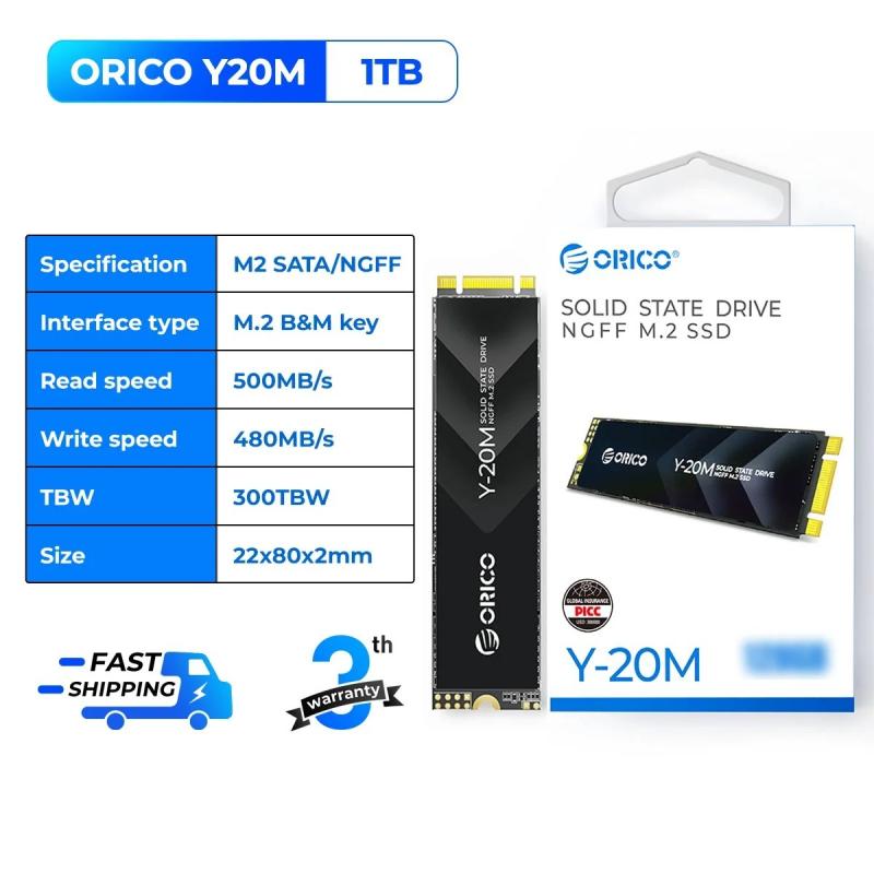 ORICO Y20M M.2 SATA SSD 1TB 2TB 4TB M.2 NGFF SSD 500MB/S M.2 2280 Ngff
