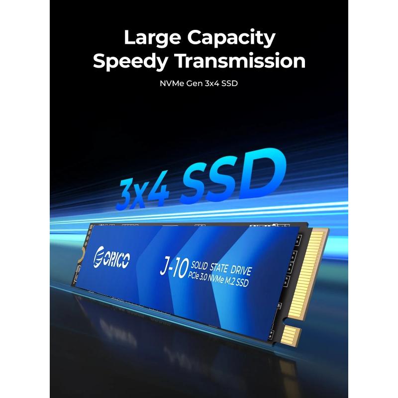 ORICO J10 M.2 NVMe SSD PCIe 3.0 SSD 3100MB/S M.2 M Key 2280 Internal S