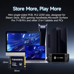 Fanxiang M.2 SSD Hard Disk 500GB 1TB 5000MB/s NVMe M.2 2230 SSD PCIE4.