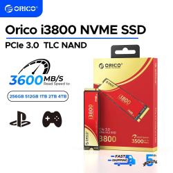 ORICO 1TB PCIE3.0 NVMe SSD 3600MB/s SLC Cache High Speed Internal SSD 
