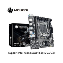 MOUGOL New X99 Motherboard USB3.0 M.2 NVME SATA 3 Dual Channel DDR4 Me