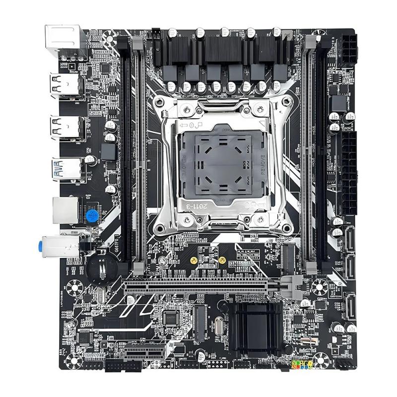 MOUGOL New X99 Motherboard USB3.0 M.2 NVME SATA 3 Dual Channel DDR4 Me