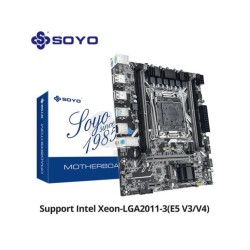 SOYO X99 Gaming Motherboard USB3.0 M.2 NVME SATA 3 Dual Channel DDR4 M
