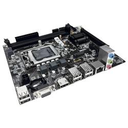 MOUGOL H61M Gaming Motherboard M.2 NVME PCIEx16 DVI Supports Dual-chan