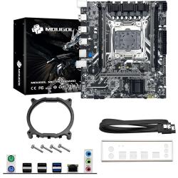 MOUGOL New X99 Gaming Motherboard USB3.0 Supports M.2 NVME SSD Dual Ch