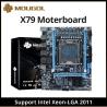 MOUGOL X79 Motherboard USB3.0 LGA2011 Motherboard M.2 NVME SATA 2.0 Supports Dual-channel DDR3 ECC RAM Intel Xeon E5 V1&v2 CPU