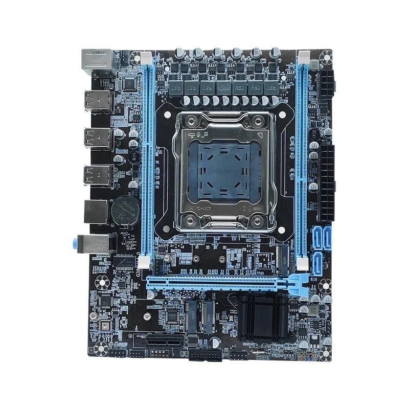 MOUGOL X79 Motherboard USB3.0 LGA2011 Motherboard M.2 NVME SATA 2.0 Su