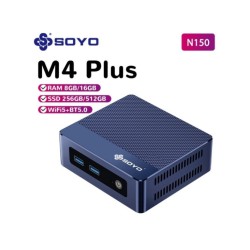SOYO M4 Plus Mini PC Intel Twin Lake N150 CPU Windows11 Pro 16GB DDR4 