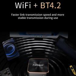 FIREBAT T8 Plus Intel N100 Black CPU Mini PC Desktop Computer 8GB 16GB