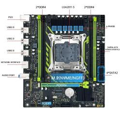 SOYO X99 Motherboard Set with Intel Xeon E5 2650 V4 CPU & Dual-channel