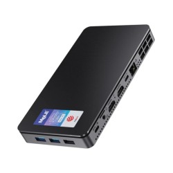 MeLE Slim Mini PC Overclock4C N100 16GB RAM, 512GB Storage, Mini Deskt