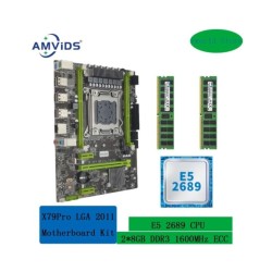 X79Pro Motherboard Kit X79 Combo with Xeon E5 2689 CPU and 16GB2*8GB D