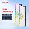 2025 JUHOR Memoria Ram RGB DDR4 8GBX2 16GBX2 3200MHz 3600MHz Kit Dual channel Stunning Desktop Memoria Ram