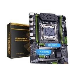 QIYIDA X99 motherboard set kit LGA2011-3 xeon E5 2680 V4 2*16GB32GB 32