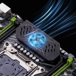 QIYIDA X99 motherboard set kit LGA2011-3 xeon E5 2680 V4 2*16GB32GB 32