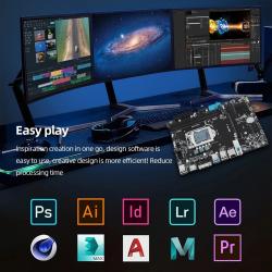 B85 Desktop Motherboard NVME M.2 SSD LGA1150 Desktop Mainboard Support