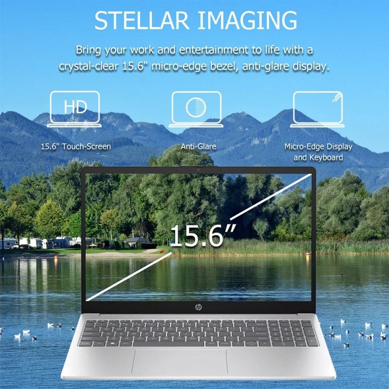 HP 2024 Newest Business Laptop,15.6" Touchscreen Laptop,Intel Core i3-