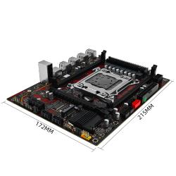 ZSUS X79 Motherboard Set Kit With Intel LGA2011 Xeon E5 2630 V2 CPU DD