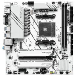 JGINYUE Computer GAMING ddr4 ARGB motherboard AM4 AMD B550 SATA 6Gb/s 