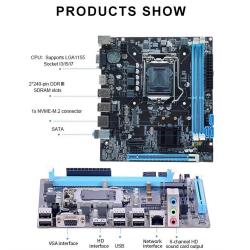 H61 Motherboards LGA 1155 DDR3 Memory 16GB M-ATX Desktop Mainbord For 
