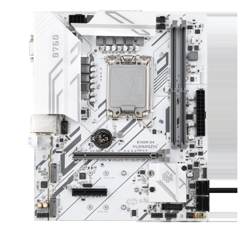 HUANANZHI B760M D4 M-ATX DDR4 Motherboard Support 12 13 Gen（ Intel LGA