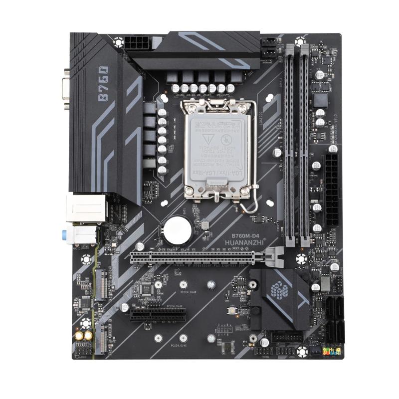 HUANANZHI B760M D4 M-ATX DDR4 Motherboard Support 12 13 Gen（ Intel LGA
