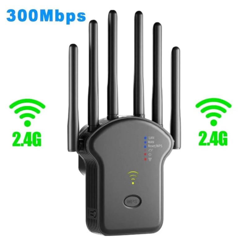 1200Mbps 5GHz Wireless WiFi Repeater WiFi Signal Booster Dual-Band 2.4