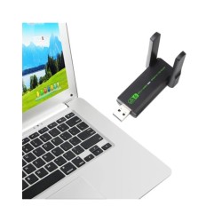 USB WiFi 6 Bluetooth-Compatible 5.3 Adapter 2 in 1 Dongle 900Mbps Wire