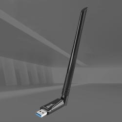WiFi 6 2 in 1 Dongle 900Mbps Dual Band 2.4G&5GHz Wireless Receiver Dri