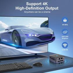 MOREFINE M8S Mini PC Windows11PRO Intel 12th Gen N95 CPU DDR5 3.4MHz U