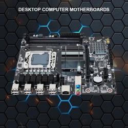 LGA 1366 Gaming PC Mainboard Dual Channel X58 PC Motherboard DDR3 Memo