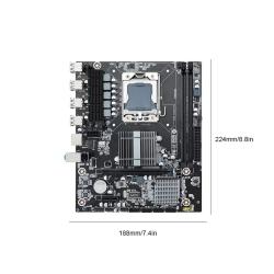 LGA 1366 Gaming PC Mainboard Dual Channel X58 PC Motherboard DDR3 Memo