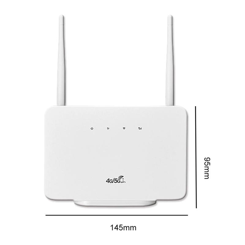 4G LTE CPE Router Modem 300Mbps WiFi Router Wireless External Antenna 