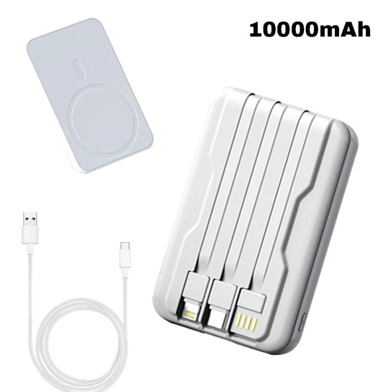 Magnetic Power Bank Portable Charger 10000mAh 15W Wireless Fast Charge