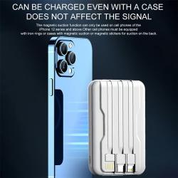 Magnetic Power Bank Portable Charger 10000mAh 15W Wireless Fast Charge