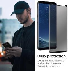 For Samsung Galaxy S8/S8 Plus/S8+ Case Friendly Anti Spy Privacy Tempe