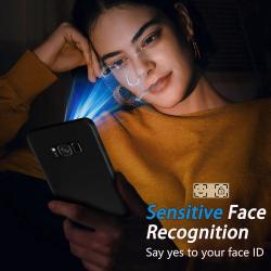 For Samsung Galaxy S8/S8 Plus/S8+ Case Friendly Anti Spy Privacy Tempe