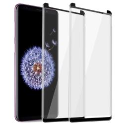 For Samsung Galaxy S9/S9 Plus Case Friendly Full Coverage Clear Temper