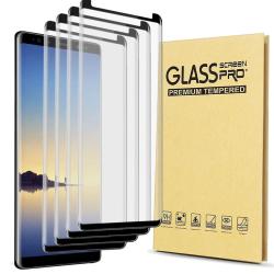 4-Pack For Samsung Galaxy Note 8 Case Friendly Full Coverage Clear Tem