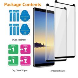 4-Pack For Samsung Galaxy Note 8 Case Friendly Full Coverage Clear Tem