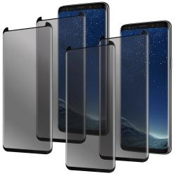 4-Pack For Samsung Galaxy S8/S8+/S8 Plus Case Friendly Anti Spy Privac